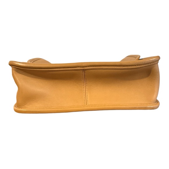 Coach Vintage Rambler’s Leather Crossbody Shoulder Purse Camel - Picture 8 of 13